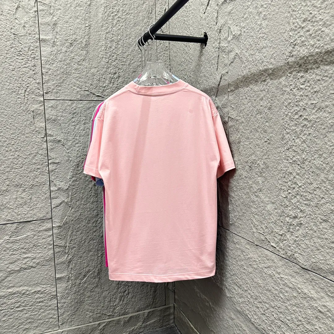 🅿️180 Dio*Dior 2025 Spring and Summer New Year of the Snake Classic animal print Customized double yarn plain cotton fabric Short-sleeved T-shirt Uniform for men and women Size: S (90-130 pounds) M (120-150 pounds) L (140-165 pounds) XL (160-180 pounds) XXL (180-210 pounds) Color: Black white light pink