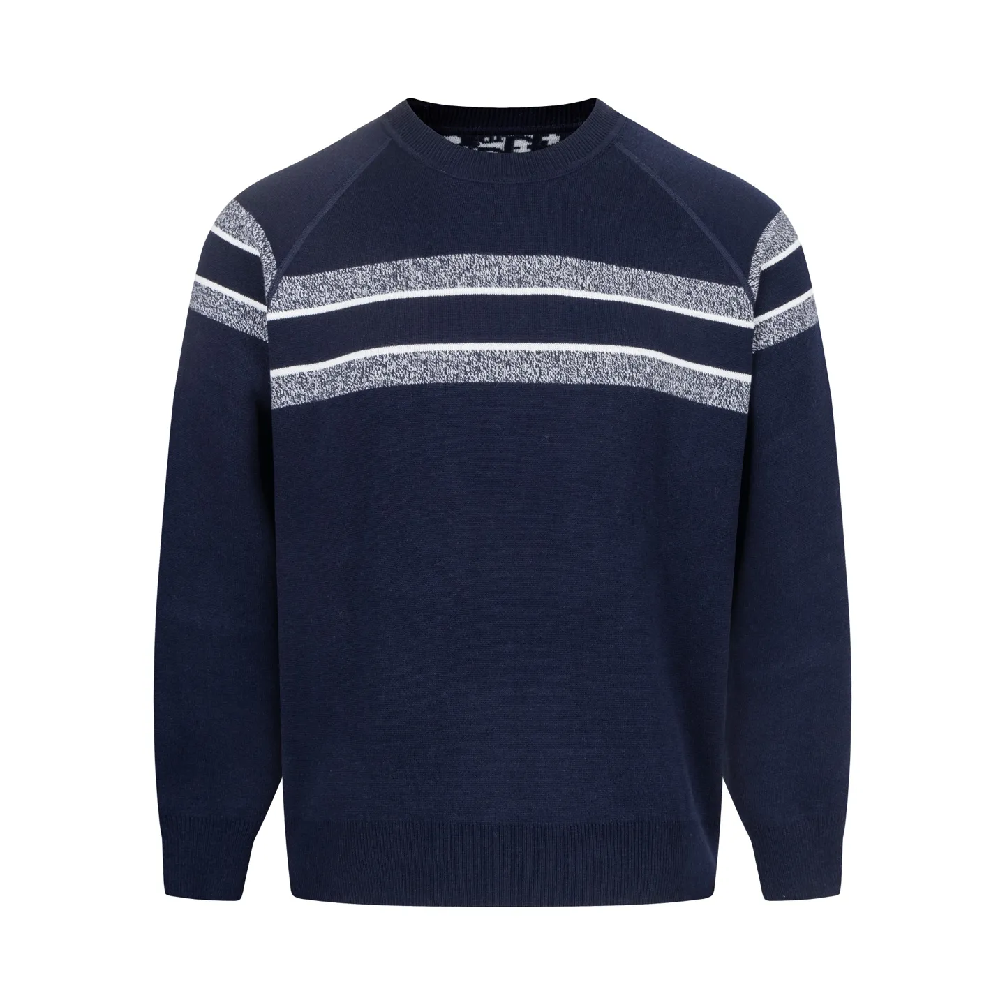 🅿️500 [Exclusive supply] CD 25FW presbyopic reversible cashmere crew neck sweater (navy blue). The fabric is made of top-quality cashmere yarn. The new autumn and winter Oblique jacquard knitted cashmere sweater adopts a reversible design and is made of selected high-quality cashmere materials. After fine weaving process, it presents a soft and comfortable touch and excellent thermal insulation performance. The iconic Oblique jacquard pattern is perfectly presented through precision knitting technology. It can be worn on both sides, showing different style charms. The round neck design is simple and elegant, suitable for various matching occasions. Exquisite knitting technology ensures that the clothes are not easily deformed and remain crisp and long-lasting. The double-sided design concept reflects DIOR's perfect balance of practicality and fashion. Each sweater undergoes strict quality inspection to ensure that the quality meets the brand's consistently high standards. This knitted item combines warmth and style, making it an exquisite addition to your autumn and winter wardrobe. Size:S/M/L