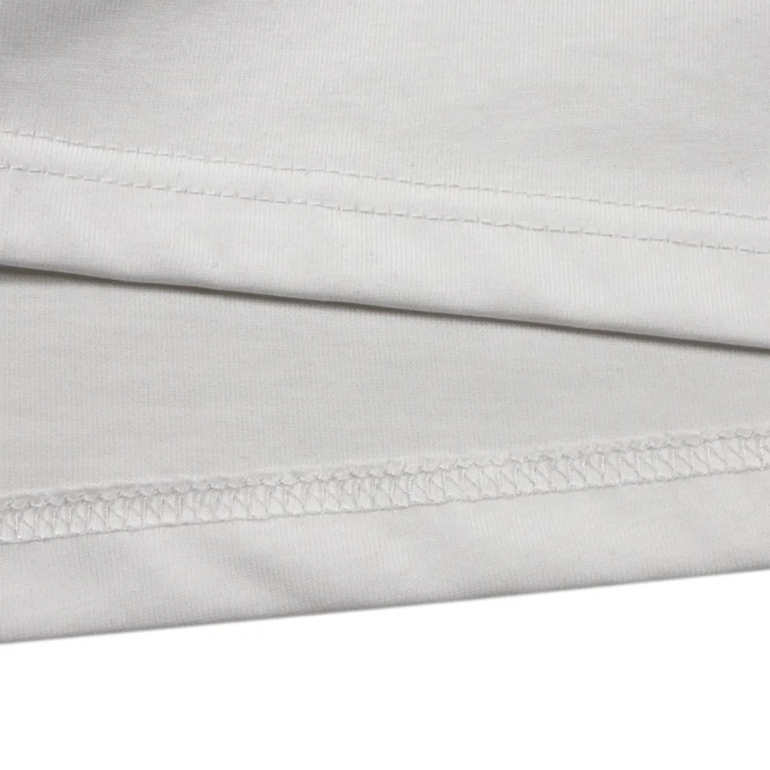 🅿️230 CD KAWS joint series Snake letter embroidered short sleeves Knitted plain cotton fabric has good moisture absorption and breathability Tight embroidery on the chest Smooth and smooth Size XS-L