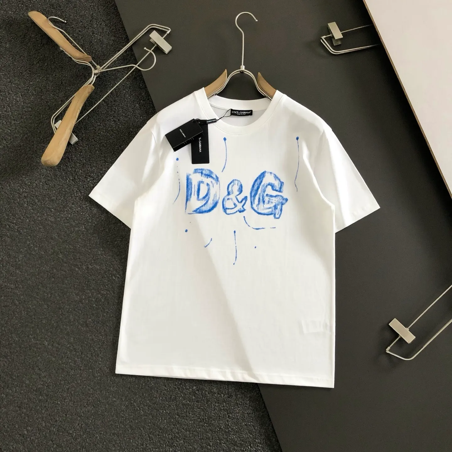 🅿️180 Dior loose fit S-XXL 25 spring and summer top digital print heavy classic short-sleeved, exquisite crafts counter fabrics, top-level elements blended to create, classic short-sleeved with 3 labels, trendy men's fashion, both upper body comfort and unparalleled existence, can be said to be a must-have in early spring