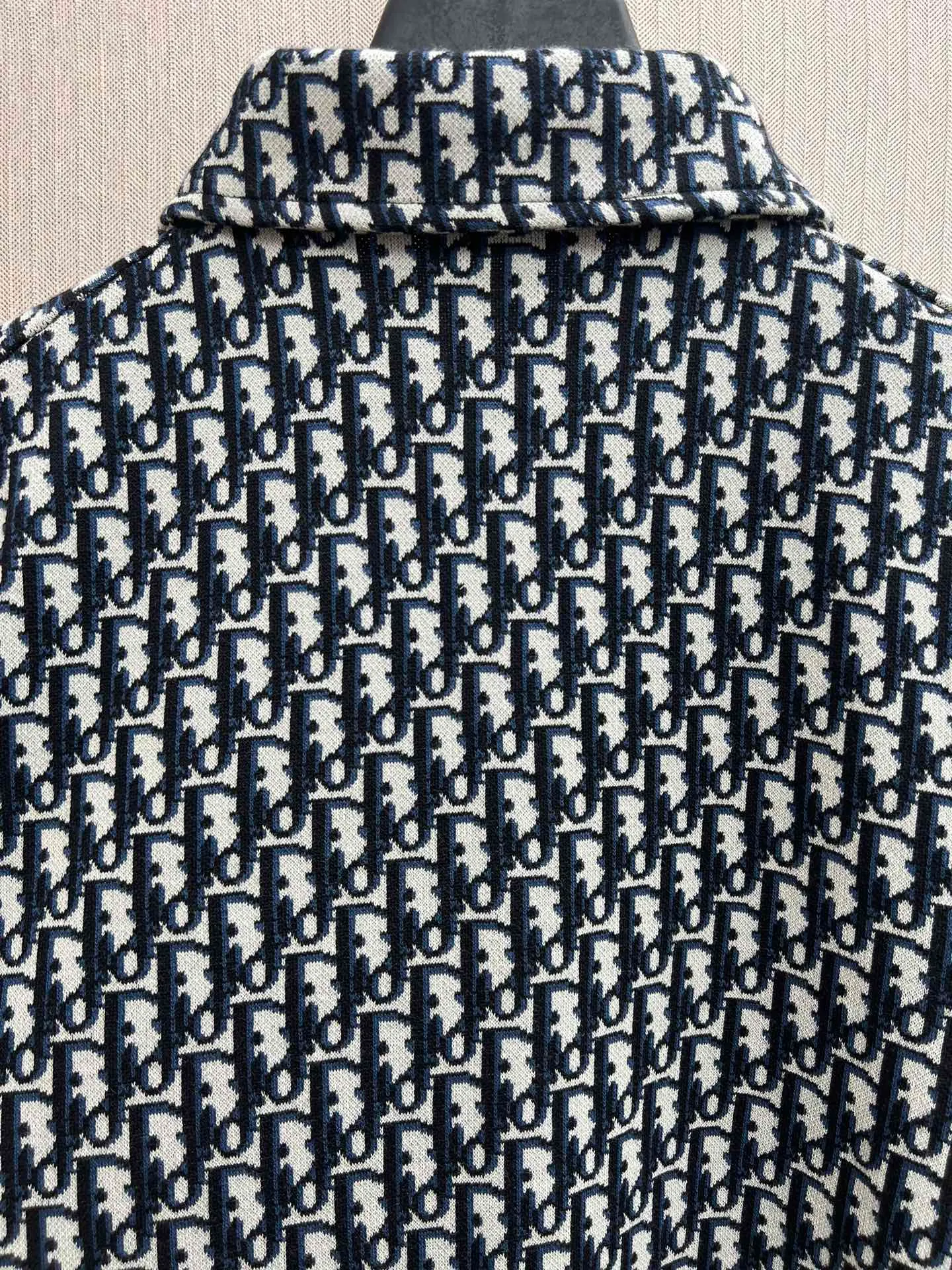 🅿️590 Dior 25ss new cotton logo full-print classic long-sleeved shirt, men's size: S.M.L.XL.