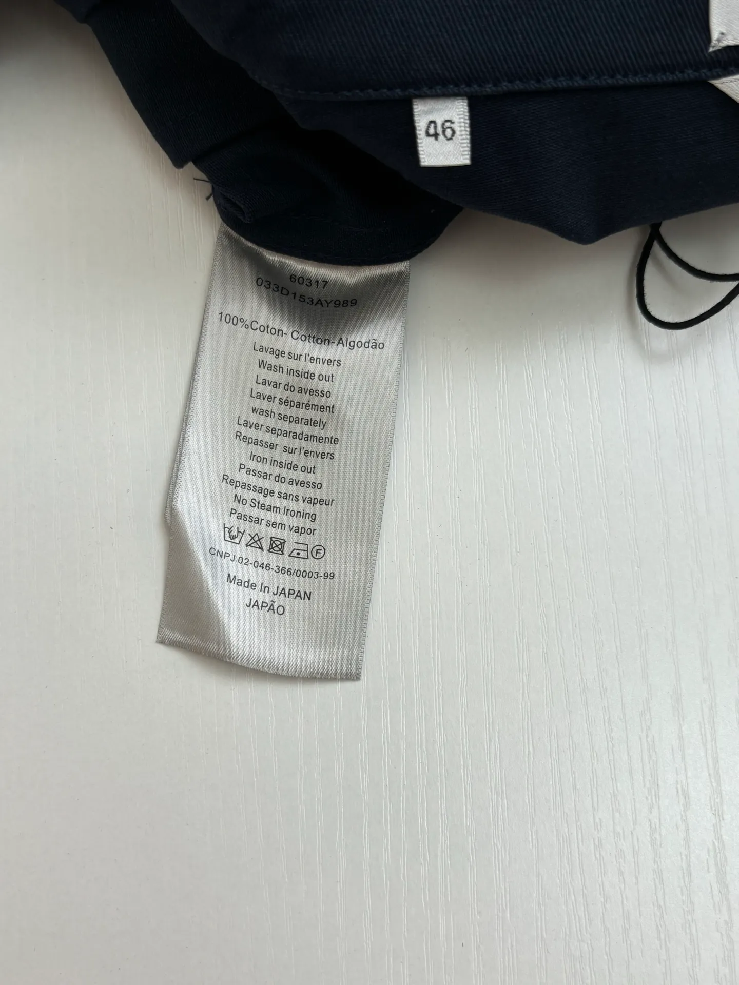 🅿️620 Dio*/Dior 25FW early autumn new lapel long-sleeved work jacket. Customized washed blue cotton fabric, simple design style, brand letters CD embroidery on the chest, hidden fly zipper, straight design version Size: S/M/L/XL