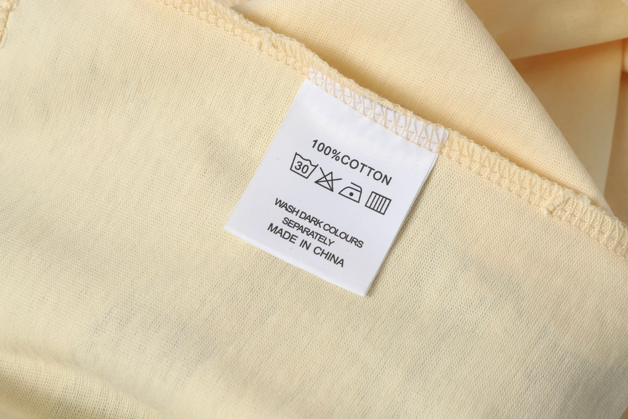 5057#Apricot｜P104 Godspeed cross-border American rock and roll street washed retro style short-sleeved T (craft printing) fabric (fabric) 32 counts combed double yarn 240 grams weight code number (size): S-M-L-XL color (colour): apricot