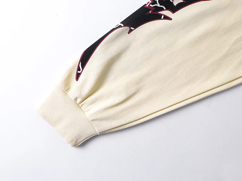 3173# P140 Real shot of Godspeed American trendy rock and roll street pure cotton loose bottoming long-sleeved T-shirt long T. Fabric: 270g 32 count fine cotton double yarn pure cotton Color: Apricot Code number: S M L XL