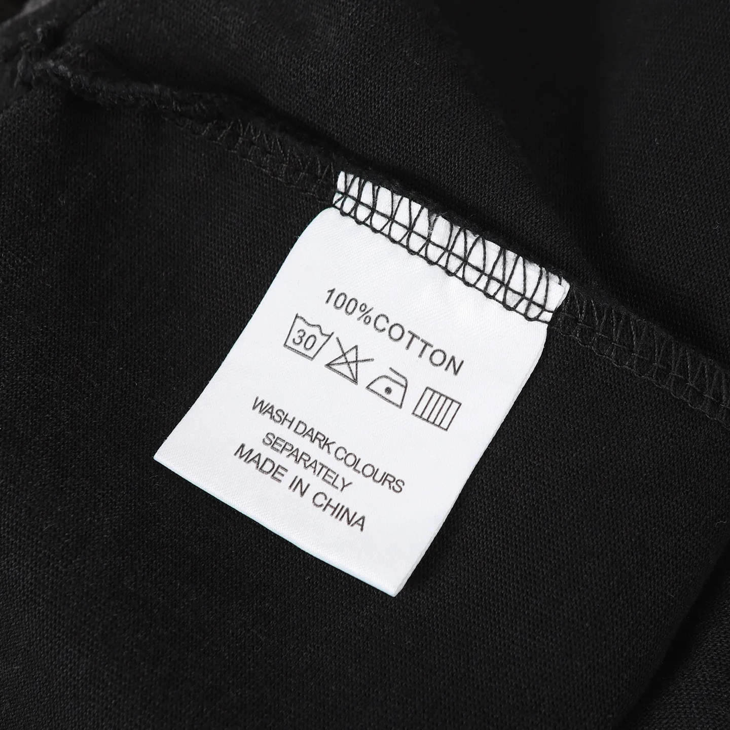 6109# washed black I P116 Godspeed cross-border American rock and roll street washed retro style short-sleeved T (craft printing) fabric (fabric): 32 count combed double yarn 250 grams weight code number (size): S-M-L-XL color (colour): washed black