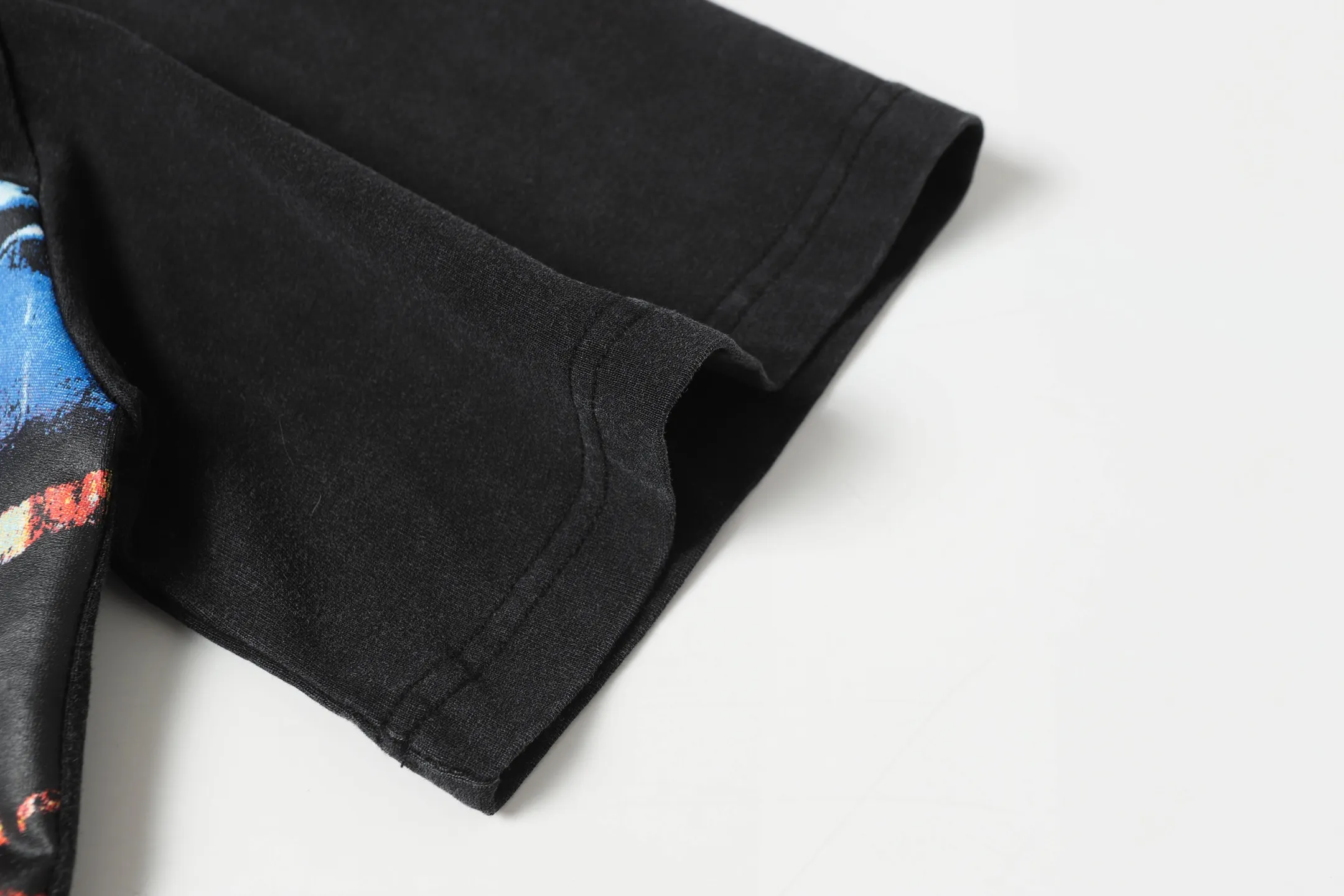 6036# Washed Black｜P116 Godspeed cross-border American rock and roll street washed retro style short-sleeved T (craft print) Fabric (fabric): 32 count combed double yarn 250 grams weight Size (size): S-M-L-XL Color (colour): Washed black 👉