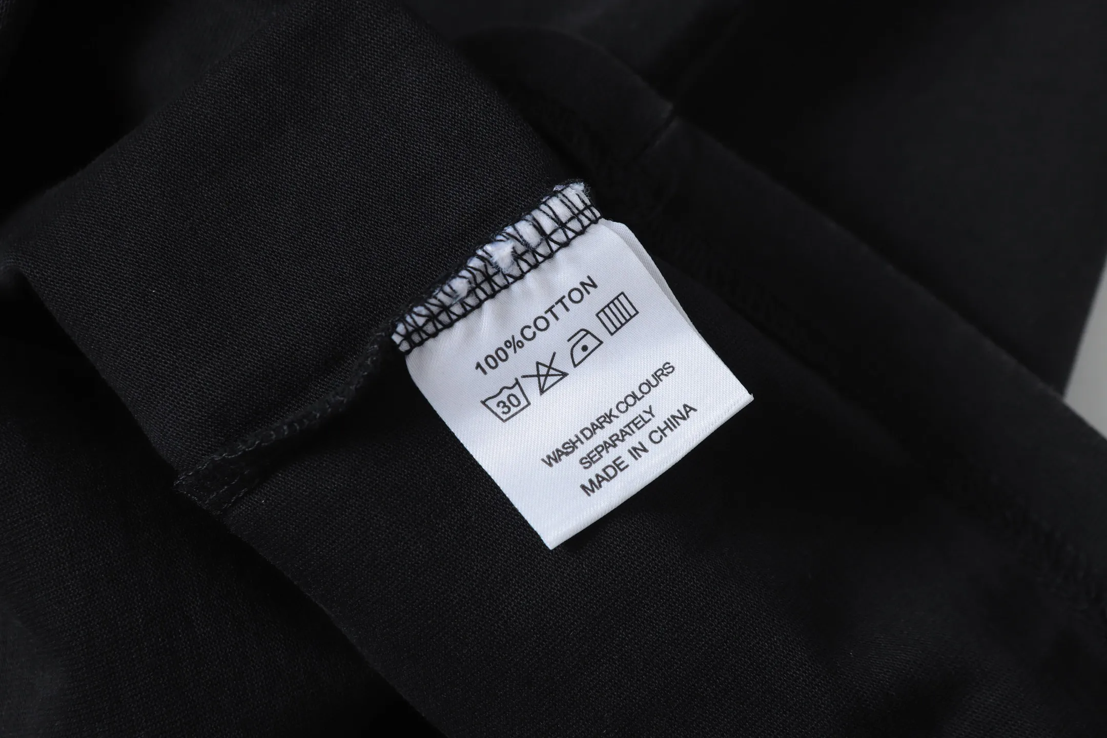 6126# Washed black I P116 Real stock (American fashion niche) - New Godspeed cross-border American rock street washed retro style short-sleeved T (craft printing) Fabric (fabric): 32 counts combed double yarn 250 grams weight Size (size): S-M-L-XL Color (colour): Washed black