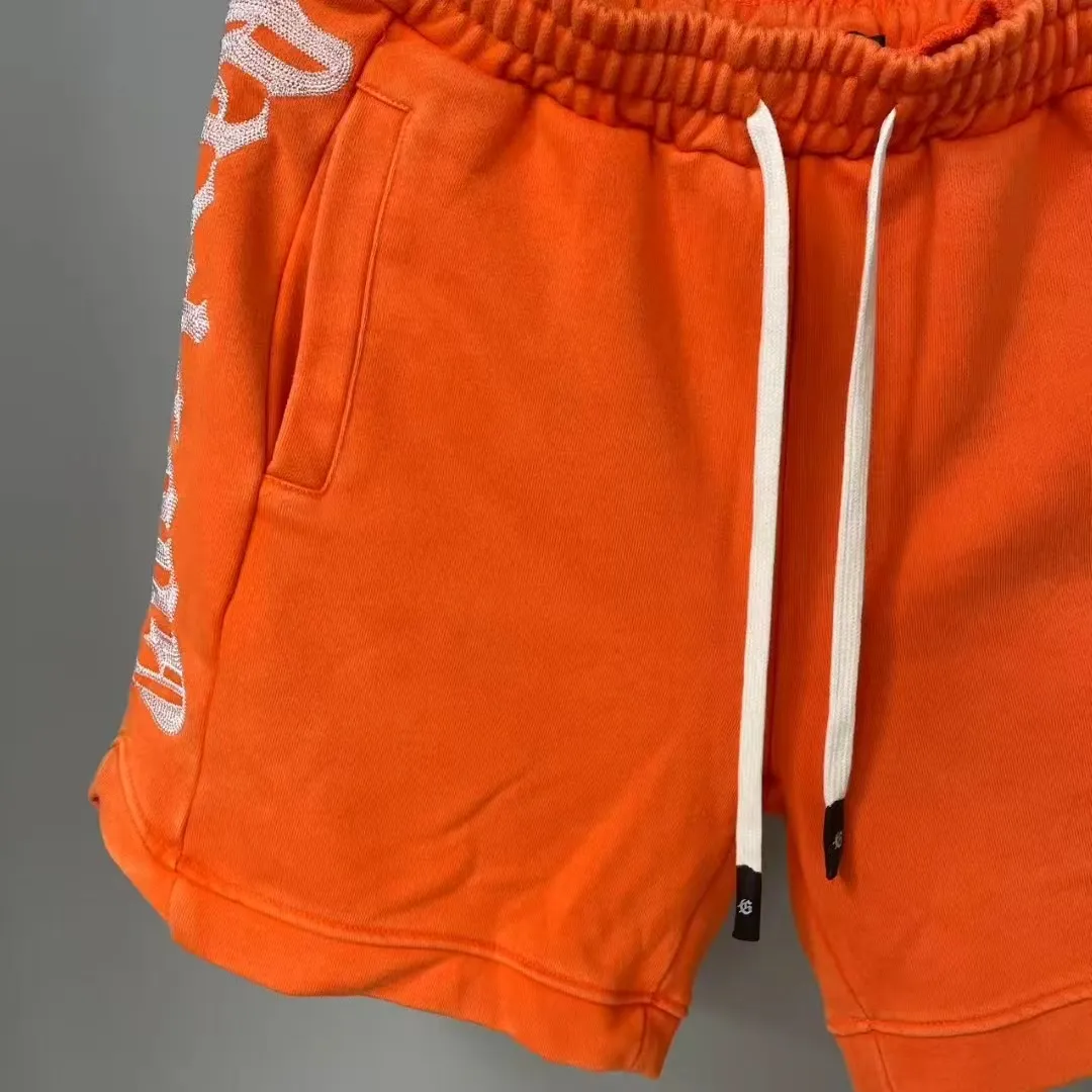 150💰G90 godspeed retro washed and distressed shorts rope custom logo 380g pure cotton terry S～XL