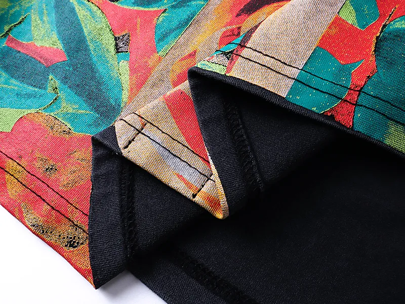 1009# P126 Washed Black Real Shot Godspeed American Fashion Rock Street Retro Washed Distressed Printed Cotton Short Sleeves Fabric: 250g 32 Count Fine Cotton Double Yarn Pure Cotton Color: Washed Black Size: S M L XL