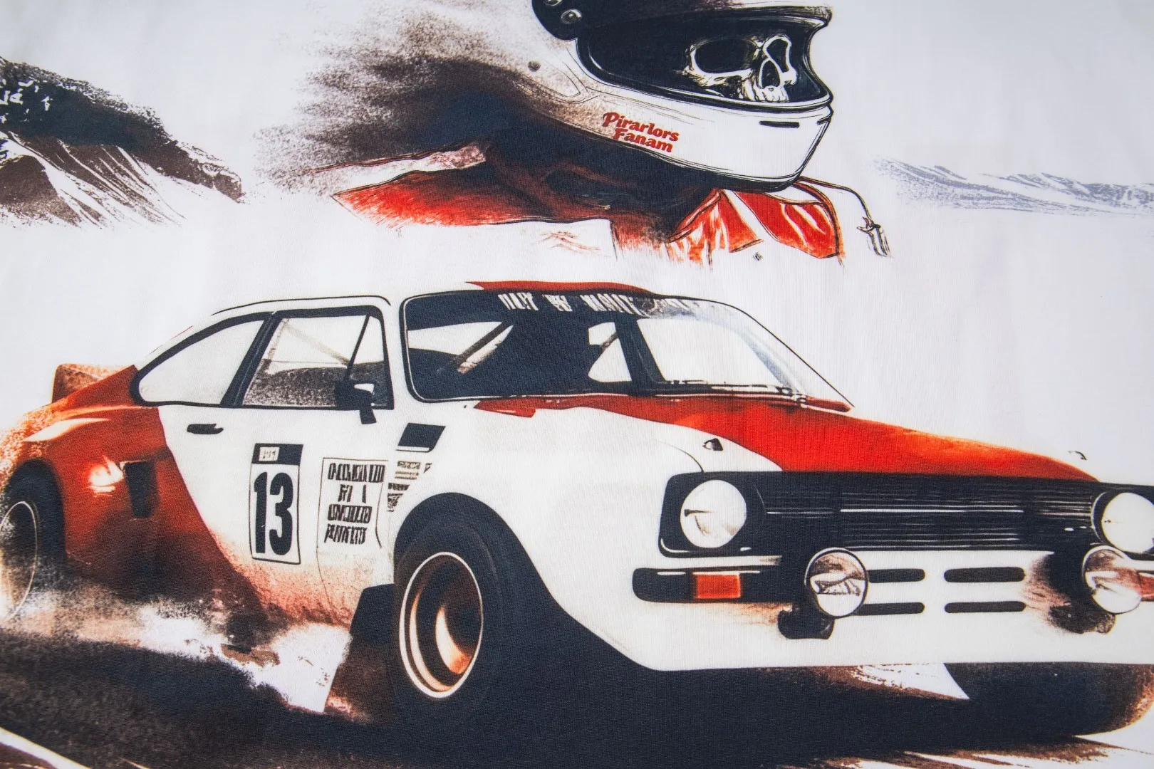 G35# GodSpeed ​​white ink direct spray washable short sleeves S-XL size white P106