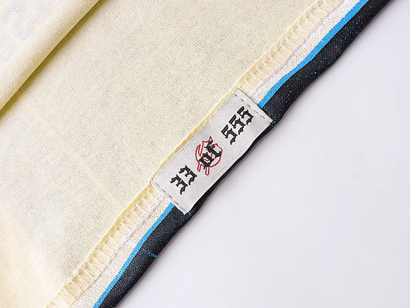 3028# P110 Real shot Godspeed American fashion rock street retro loose printed cotton short sleeves Fabric: 240g 32 count fine cotton double yarn pure cotton Color: apricot Size: S M L XL