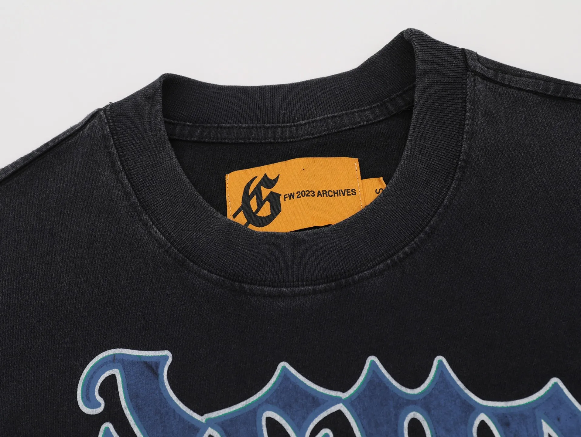 G808# P124 Godspeed short-sleeved T-shirt color: Black size: S M L XL
