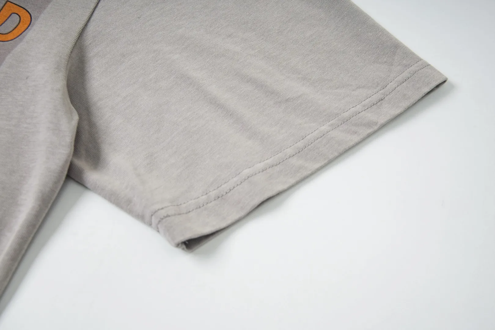 G28# GodSpeed ​​white ink direct spray washed short-sleeved S-XL size gray (washed) P126 black (washed) P126