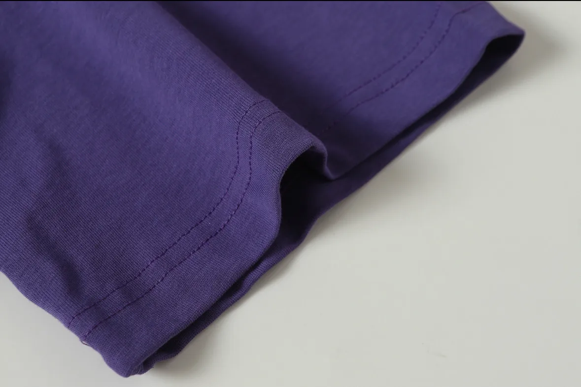 5086#vine purple/apricot | P104 Godspeed cross-border American rock and roll street washed retro style short-sleeved T (craft printing) fabric (fabric) 32 counts combed double yarn 240 grams weight code number (size): S-M-L-XL color (colour): apricot/vine purple 👉