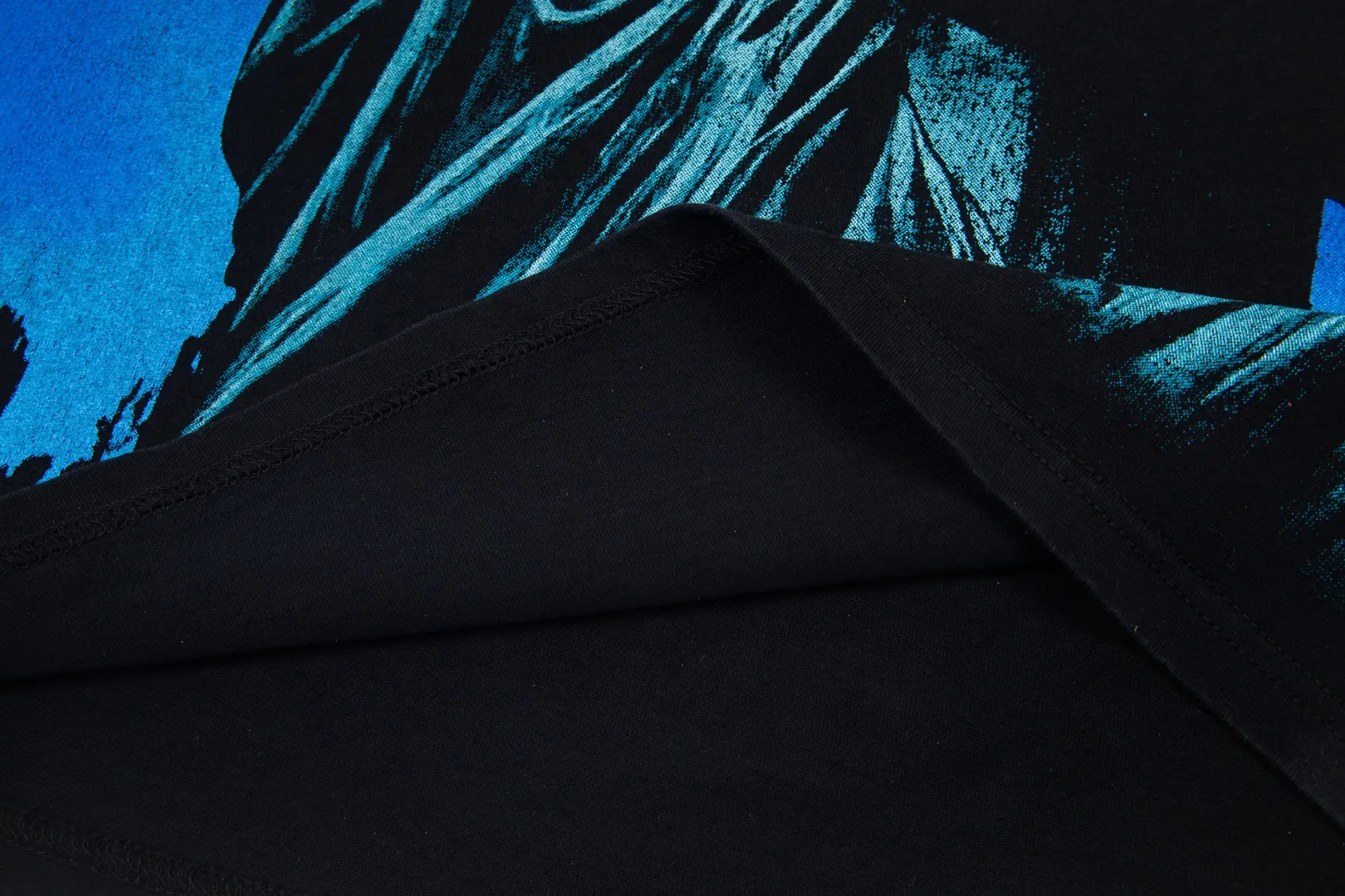 G57# GodSpeed ​​HD printed washed long sleeve S-XL size black red black blue black yellow P166