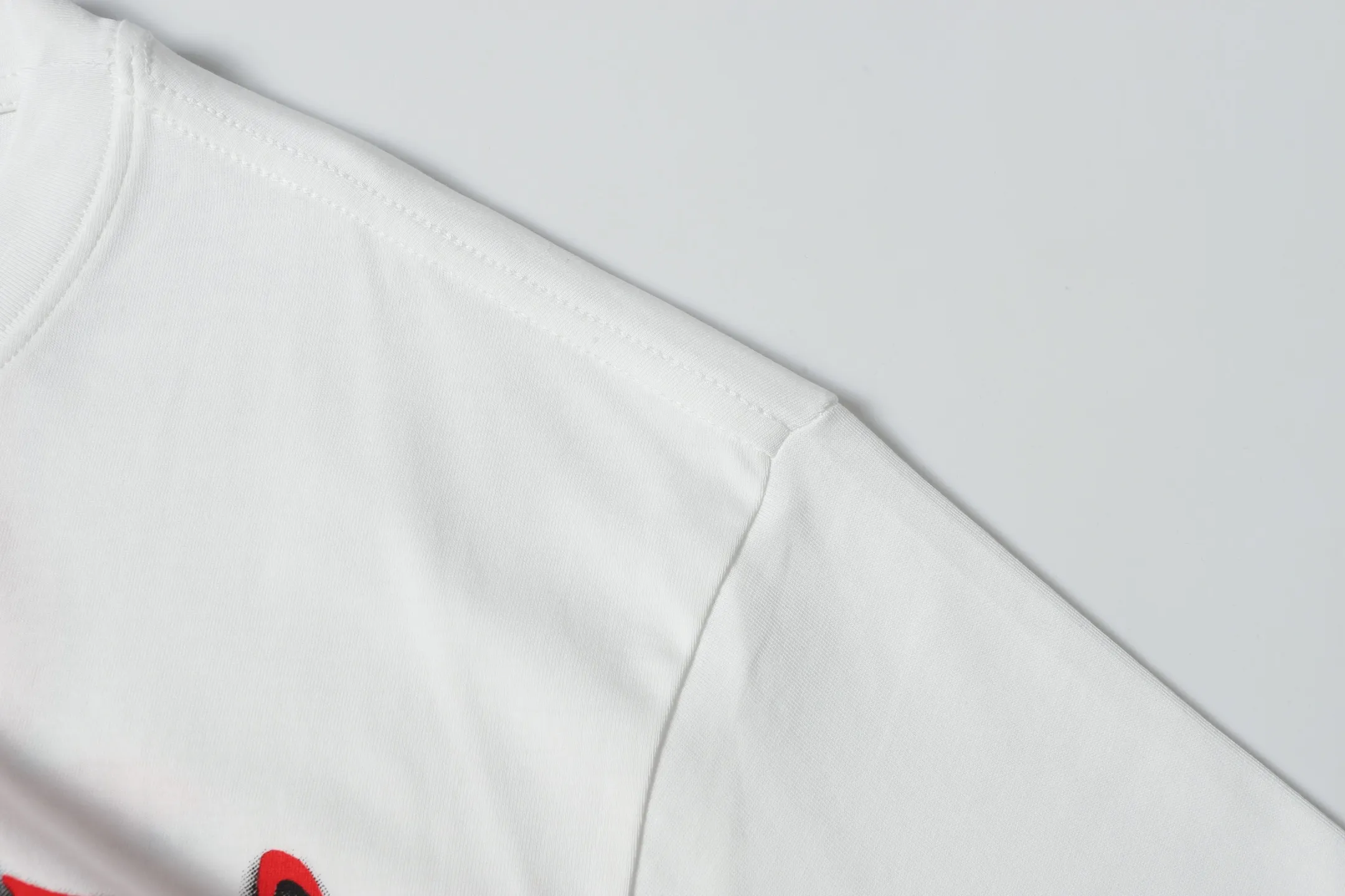 5079# | P104 Godspeed cross-border American rock and roll street washed retro style short-sleeved T (craft printing) fabric (fabric): 32-count combed double yarn 240 grams weight code number (size): S-M-L-XL color (colour): white