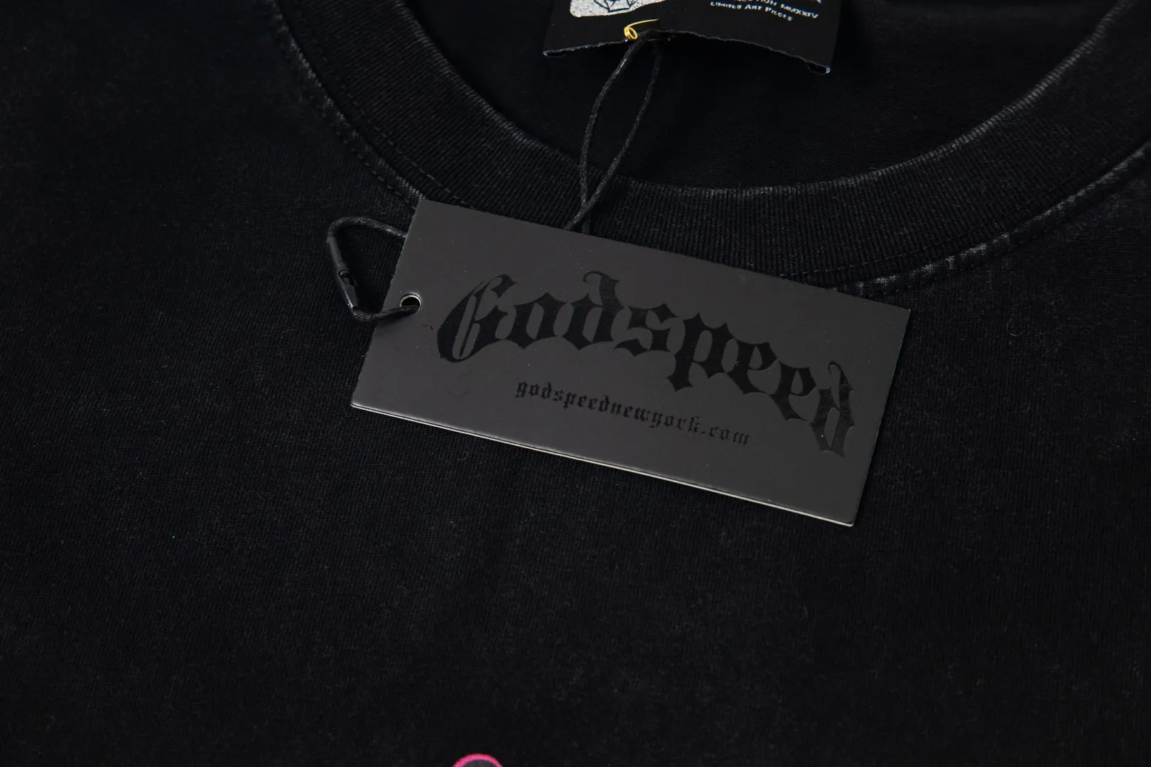G45# GodSpeed ​​HD printed washed long sleeve S-XL size black (washed) P136 purple (washed) P136