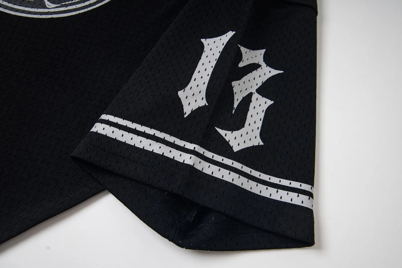 GW02# GodSpeed ​​mesh short-sleeved jersey S-XL black gray P116
