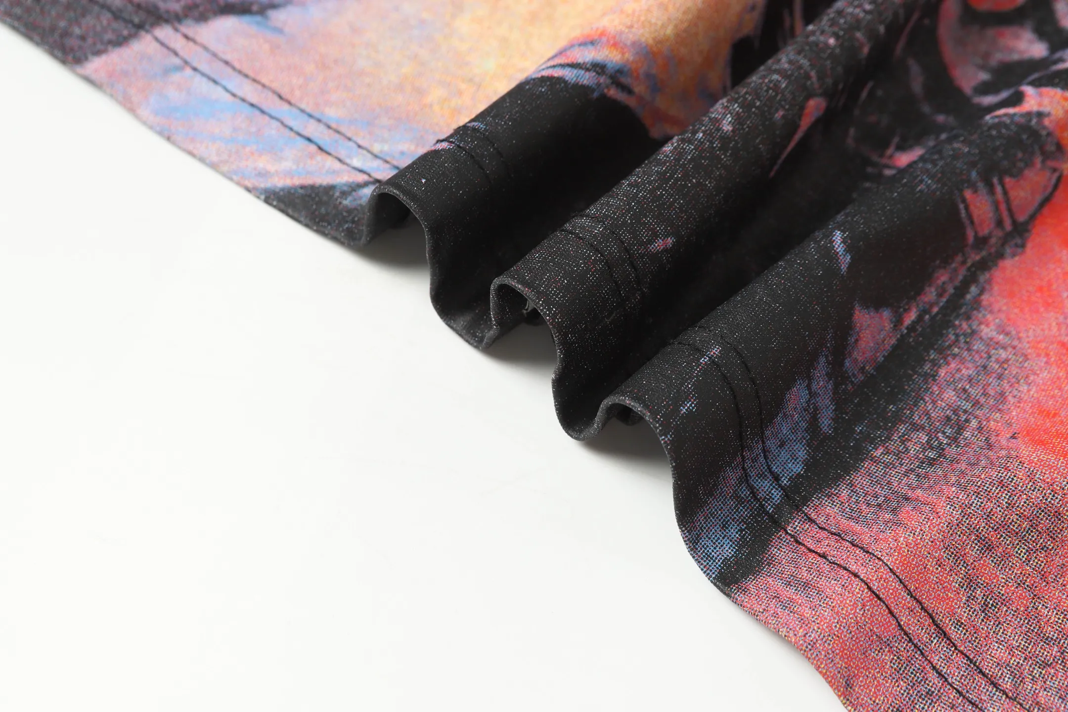 6068#washed black｜P116 Godspeed cross-border American rock and roll street washed retro style short-sleeved T (craft printing) fabric (fabric): 32 count combed double yarn 250g weight code number (size): S-M-L-XL color (colour): washed black