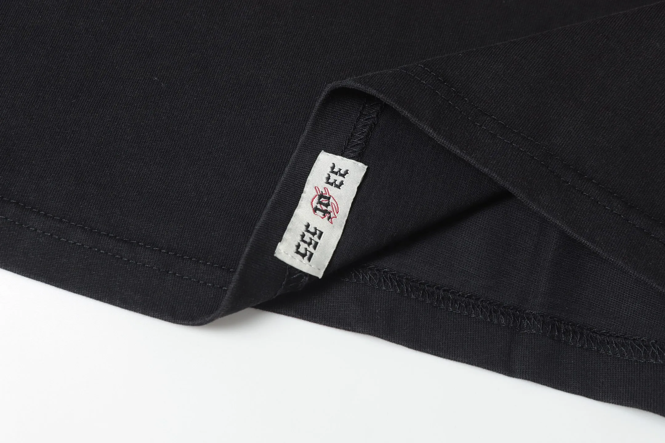 6066#washed black｜P116 Godspeed cross-border American rock and roll street washed retro style short-sleeved T (craft print) fabric (fabric): 32 count combed double yarn 250g weight size (size): S-M-L-XL color (colour): washed black 👉 👉