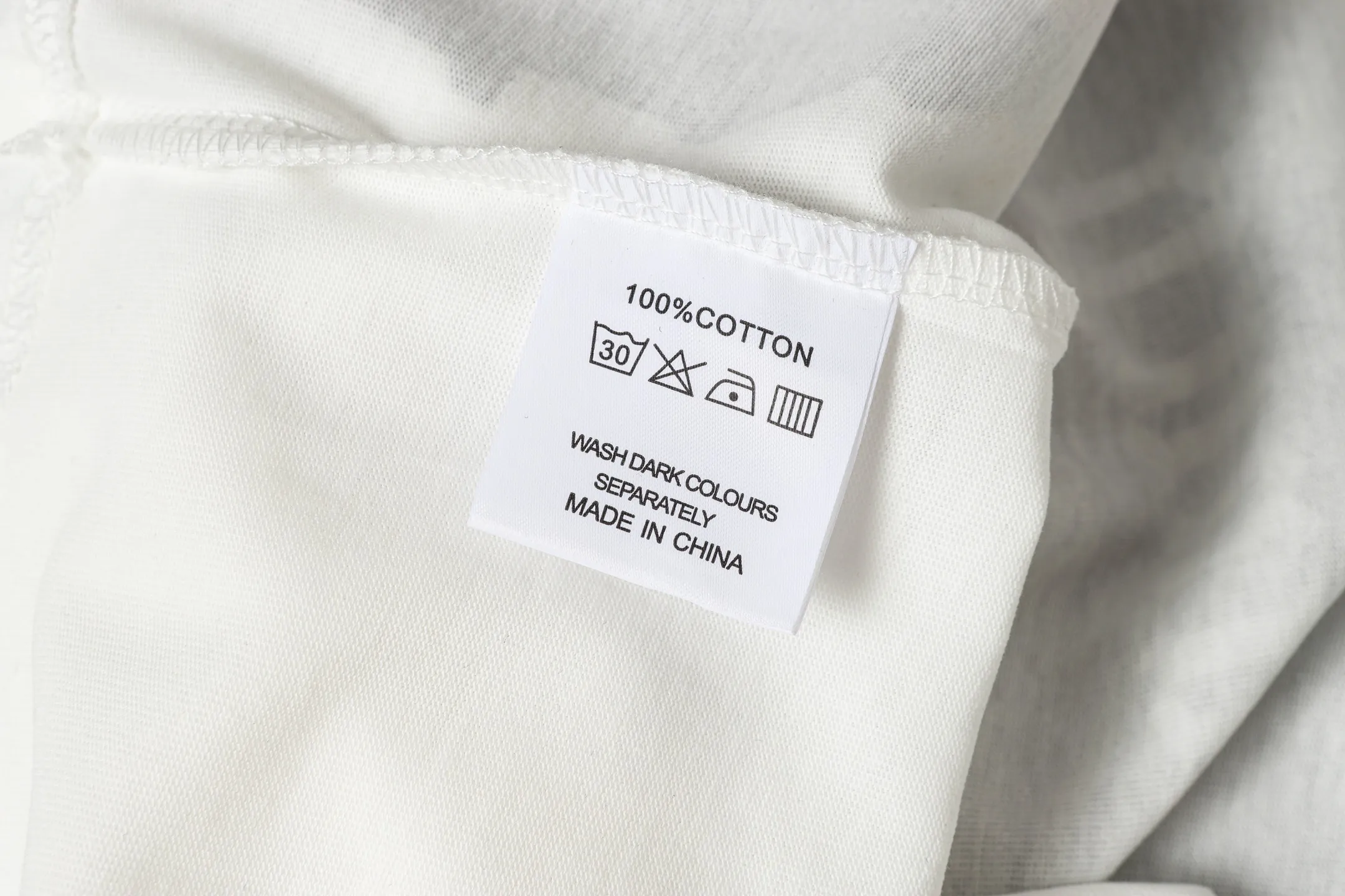 52💰5053#White Godspeed cross-border American rock and roll street washed retro style short-sleeved T (craft printing) fabric (fabric): 32 counts combed double yarn 240 grams weight code number (size): S-M-L-XL color (colour): white
