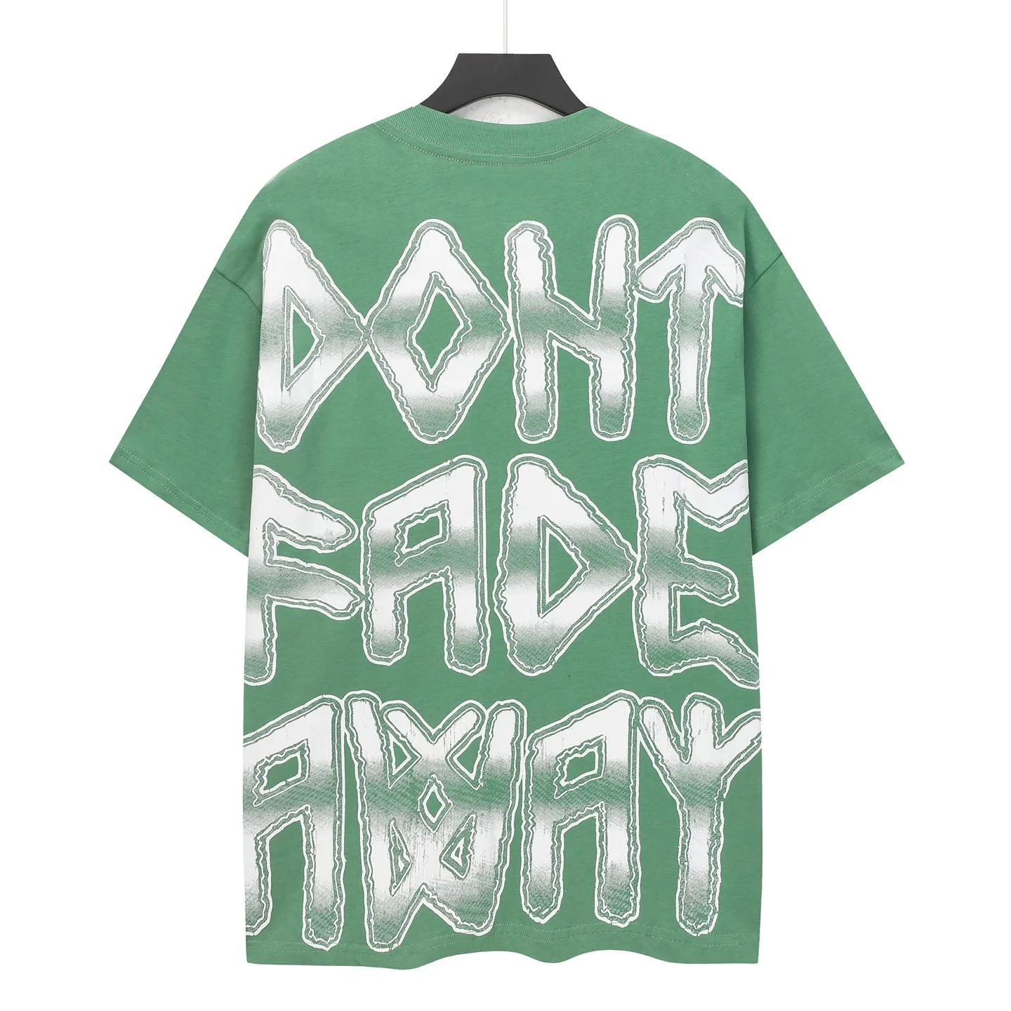 5116# Matcha green I P106 Godspeed cross-border American rock and roll street wash retro style short-sleeved T (craft printing) fabric (fabric): 32 count combed double yarn 240 grams weight code number (size): S-M-L-XL color (colour): matcha green