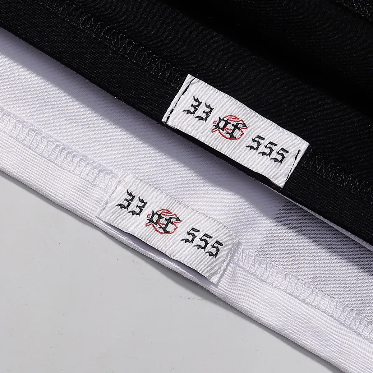 No. 7038, 2025 Meichao Godspeed technology staring skull print high quality double yarn pure cotton casual short-sleeved T-shirt batch 110 Color: black, white; Size: S M L XL