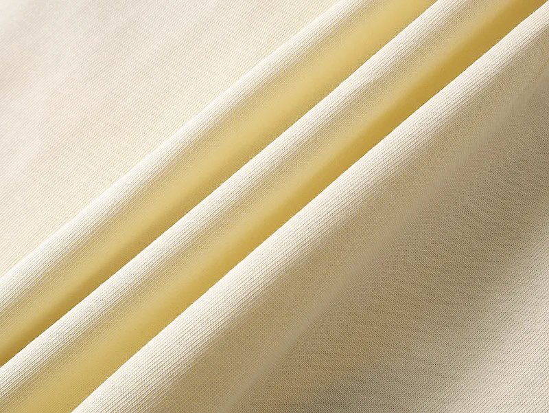 3163# P106 Real shot Godspeed American fashion rock street retro loose printed cotton short sleeves Fabric: 240g 32 count fine cotton double yarn pure cotton Color: apricot Size: S M L XL