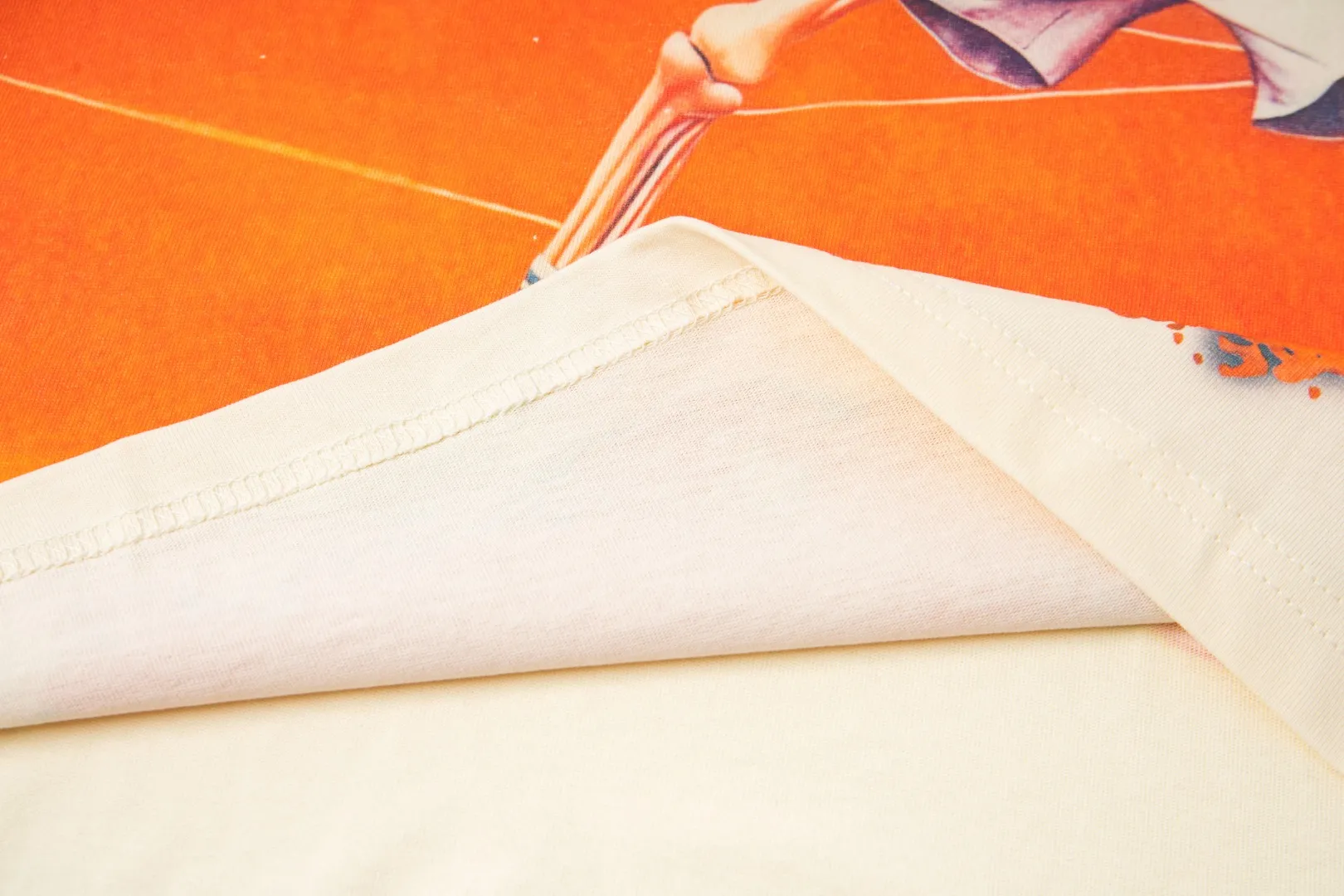 G25# GodSpeed ​​white ink direct spray short sleeves S-XL size apricot P106