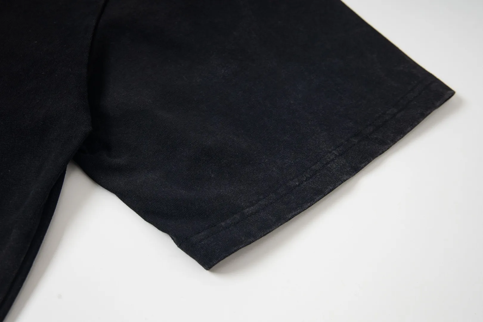 G30# GodSpeed ​​white ink direct spray washed short-sleeved S-XL size black (washed) P126 brown (washed) P126