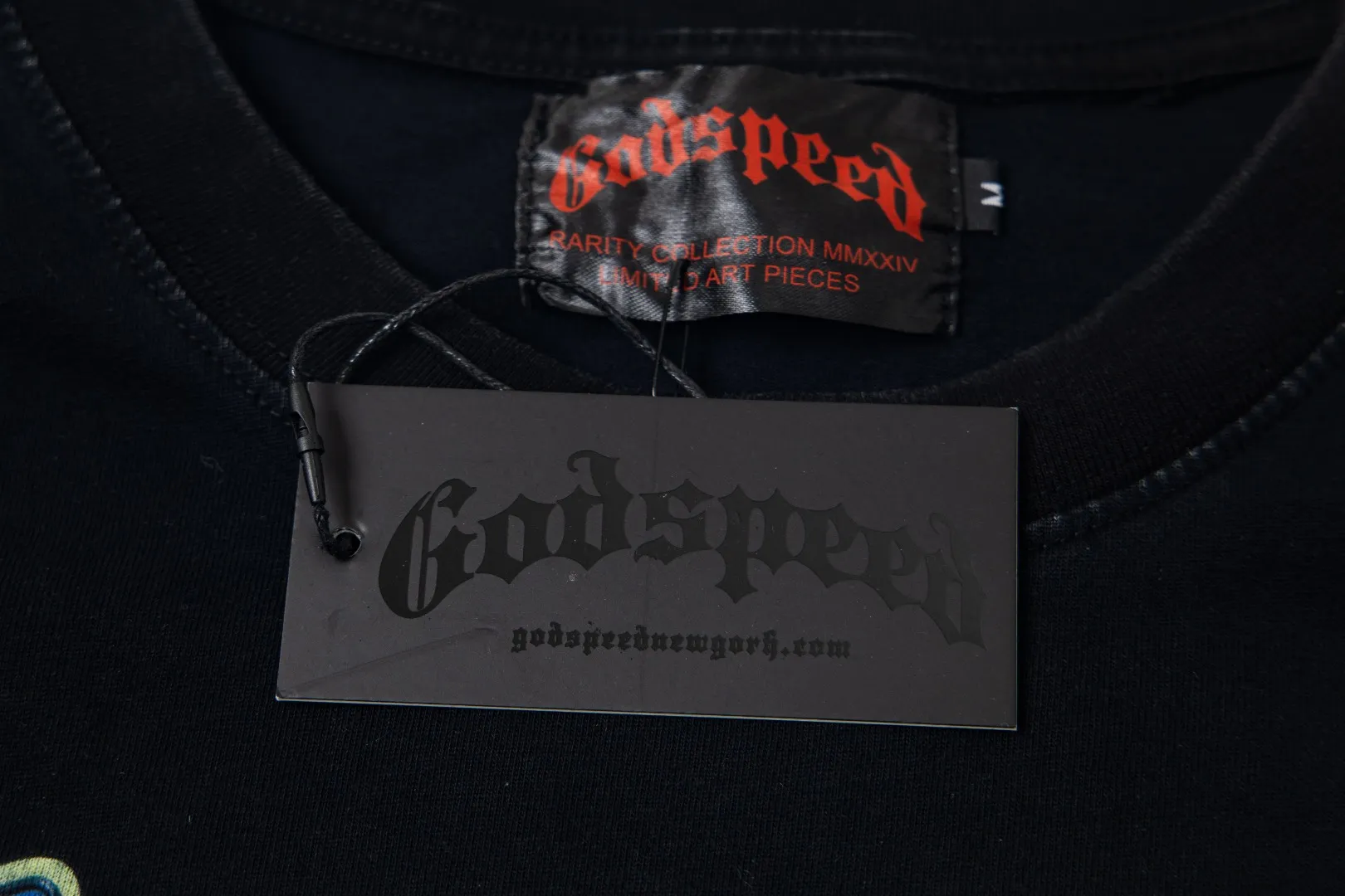 G53# GodSpeed ​​white ink direct spray washed long sleeve S-XL size black (washed) P156 apricot P146
