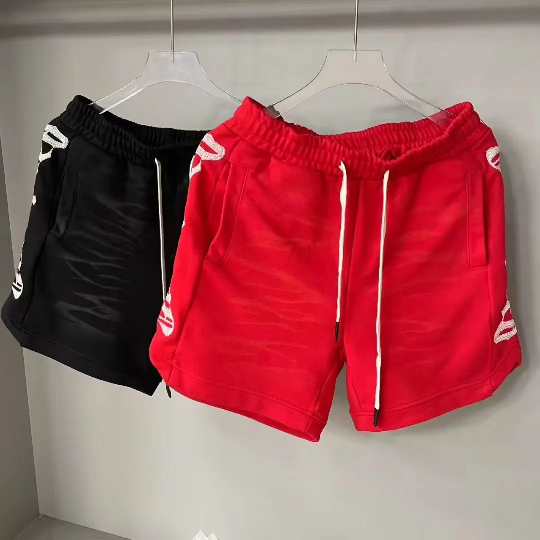 150💰G93 godspeed embroidered wave pattern shorts 380g pure cotton sweatshirt material s-xl