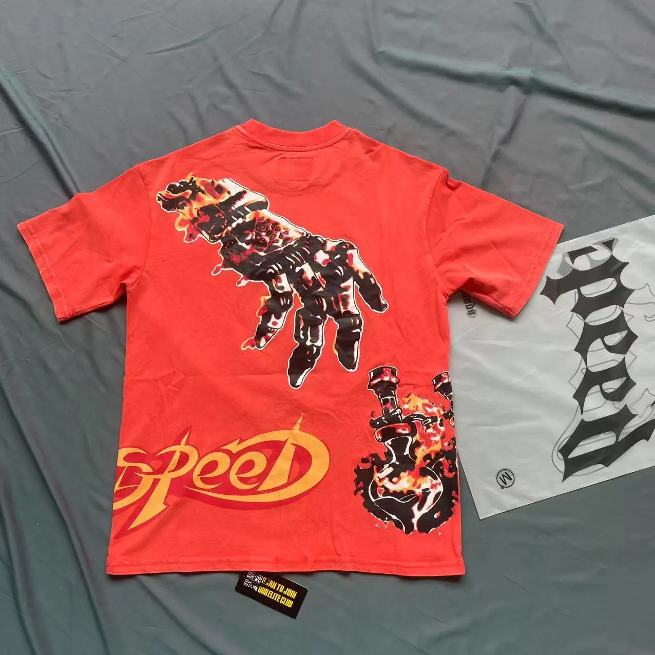 G74 godspeed skull print P126