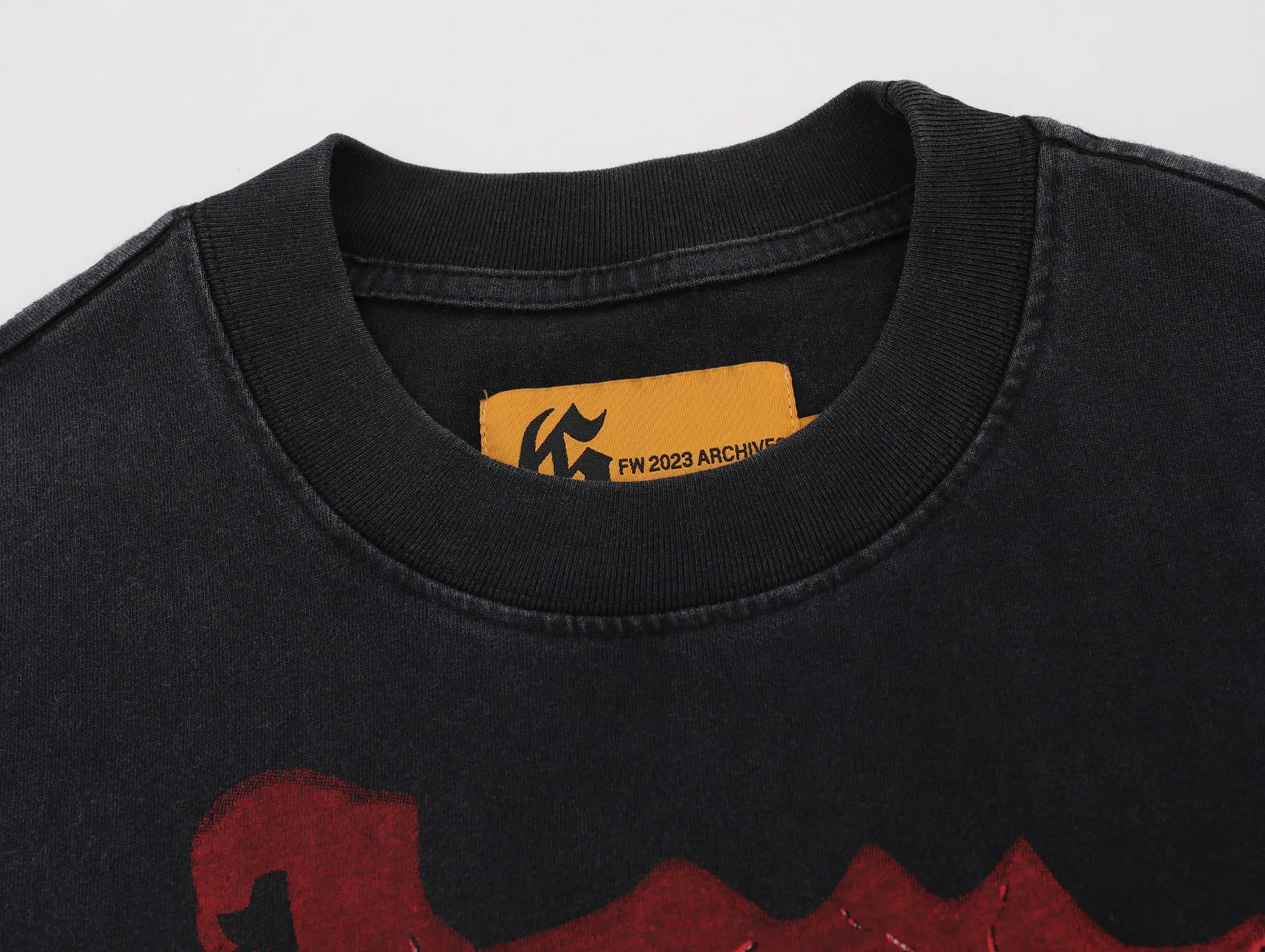 G806# P124 Godspeed short-sleeved T-shirt color: Black size: S M L XL