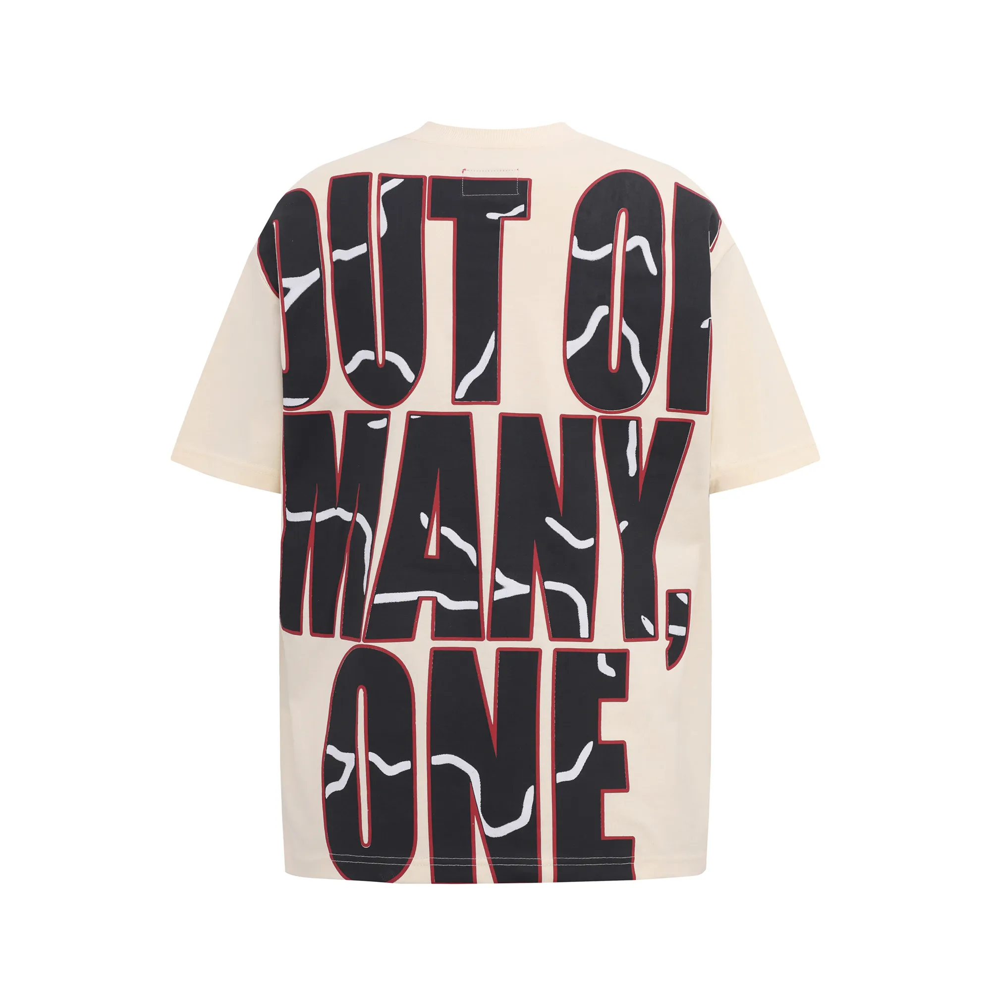 G511# P110 Godspeed short-sleeved T-shirt color: Bone (beige) size: S M L XL