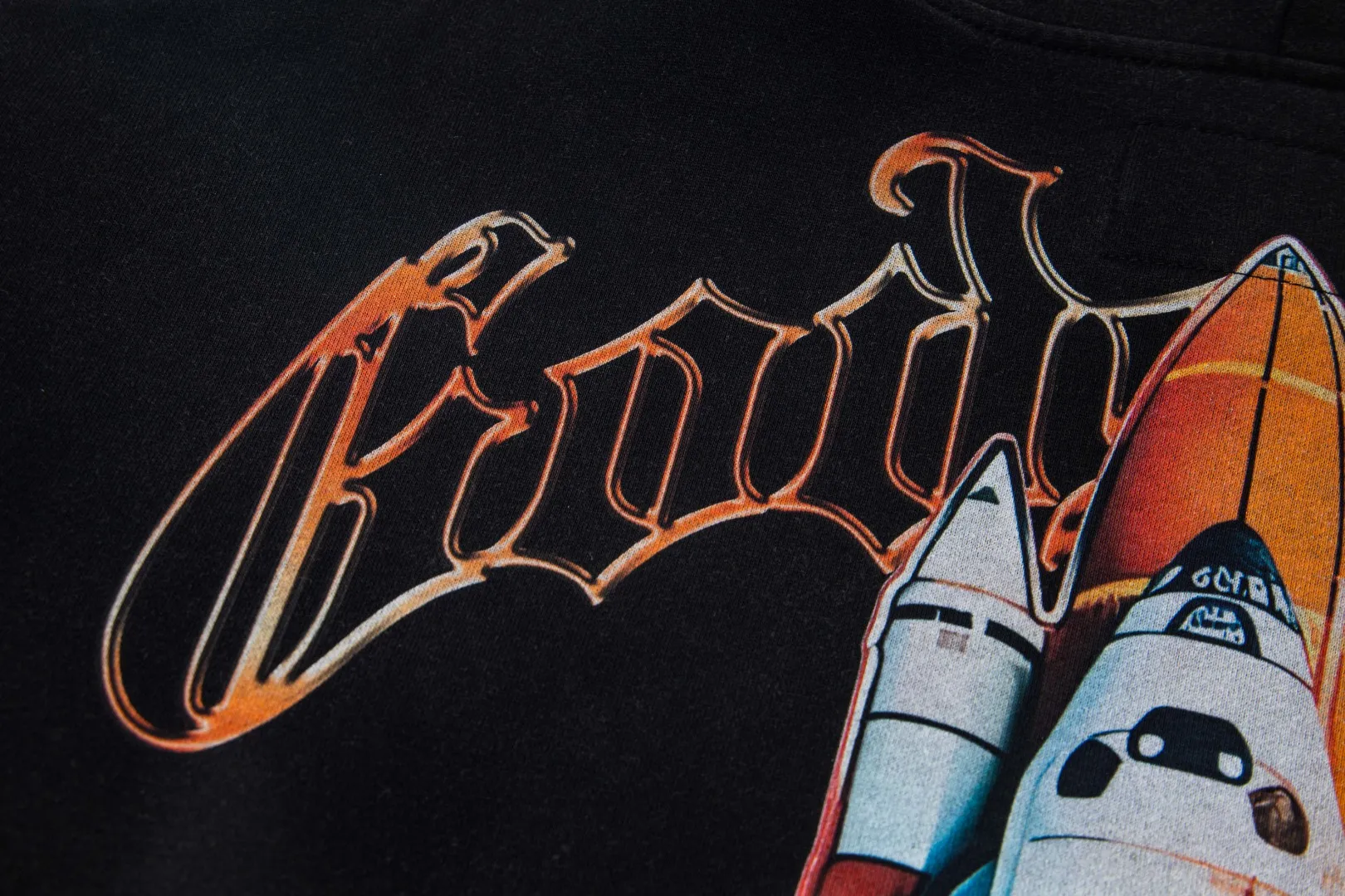 G23# GodSpeed ​​white ink direct spray sweatshirt S-XL washed black P236 apricot P226