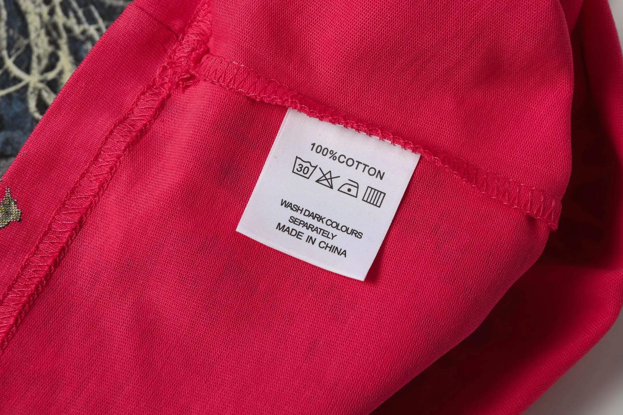5067#Rose Red | P104 Godspeed cross-border American rock and roll street washed retro style short-sleeved T (craft printing) fabric (fabric) 32-count combed double yarn 240 grams weight code number (size): S-M-L-XL color (colour): rose red