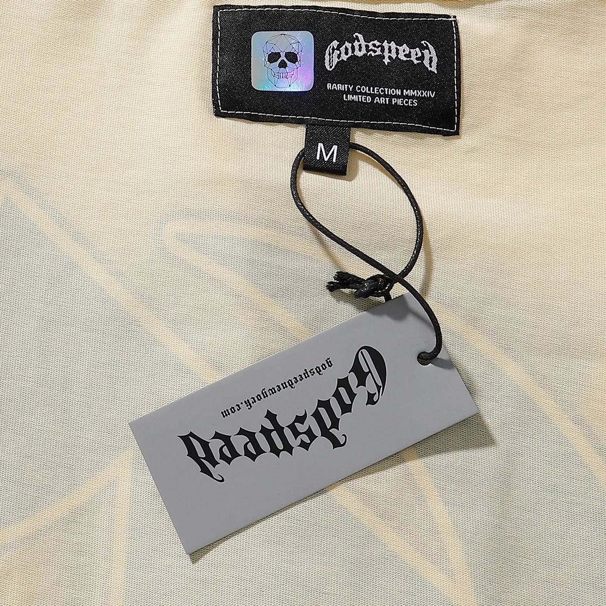 No. 7059, Meichao Godspeed convenience store white car printed high weight double yarn pure cotton casual short-sleeved T-shirt batch 110 Color: black, apricot; Size: S M L XL