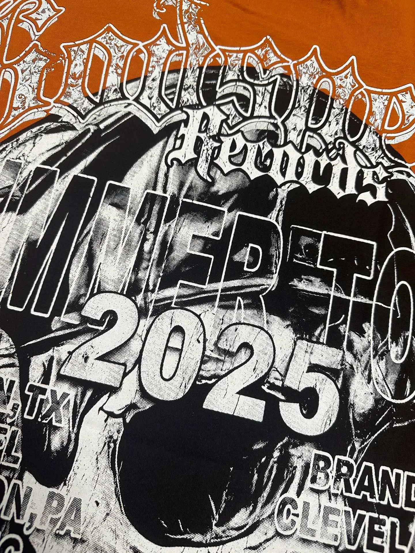 5130# Retro Brick Red I P106 Real Spot - The latest exclusive Godspeed cross-border American rock and roll street washed retro style short-sleeved T (craft printing) Fabric (fabric): 32-count combed double yarn 240 grams weight Size (size): S-M-L-XL Color (colour): Retro Brick Red 👉