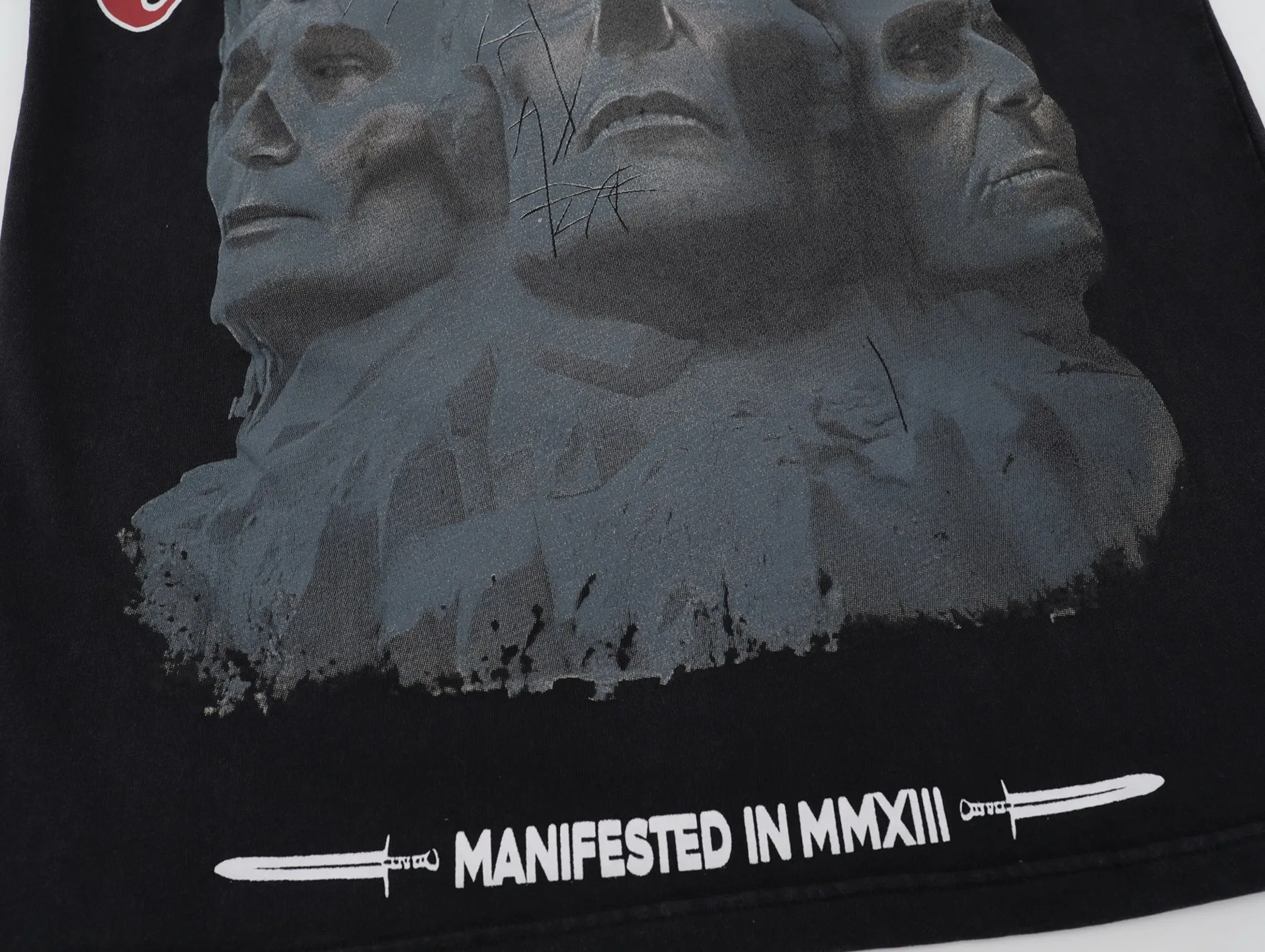 G119# P124 Godspeed short-sleeved T-shirt color: Black size: S M L XL