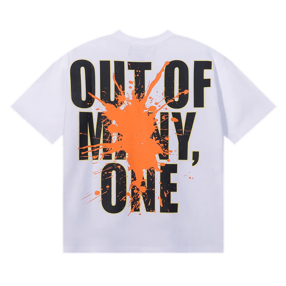 No. 7050, Mechao Godspeed Atlanta limited edition supercar printed high-quality double yarn pure cotton casual short-sleeved T-shirt batch 110 Color: black, white, green; Size: S M L XL