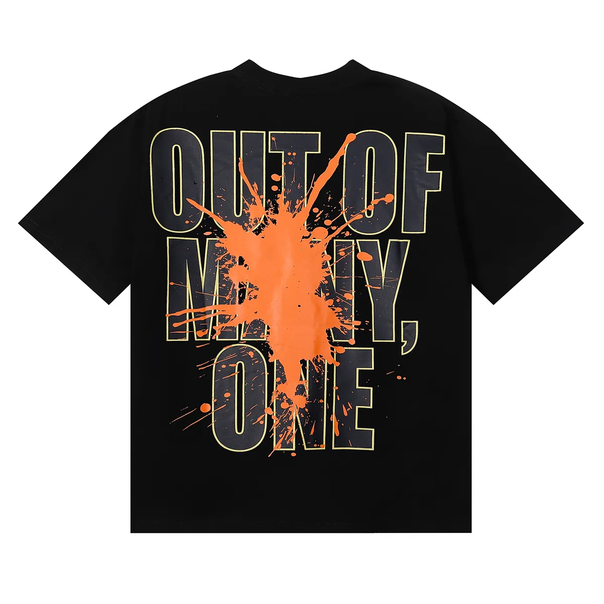 No. 7050, Mechao Godspeed Atlanta limited edition supercar printed high-quality double yarn pure cotton casual short-sleeved T-shirt batch 110 Color: black, white, green; Size: S M L XL