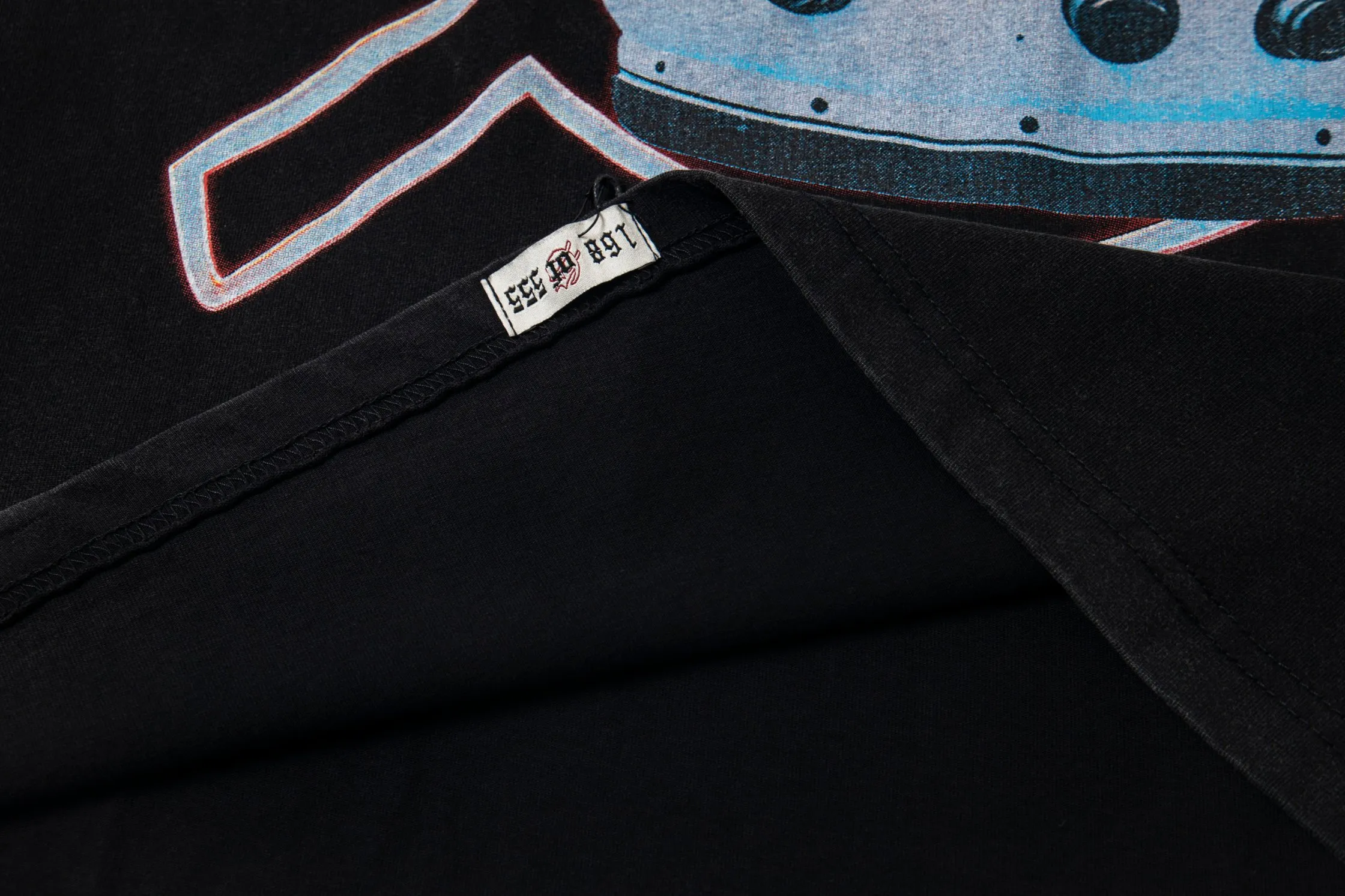 Style number G104 Washed black P156 Apricot P136 Godspeed 25SS retro washed distressed long-sleeved T-shirt Loose fit Washed black Apricot S-XL
