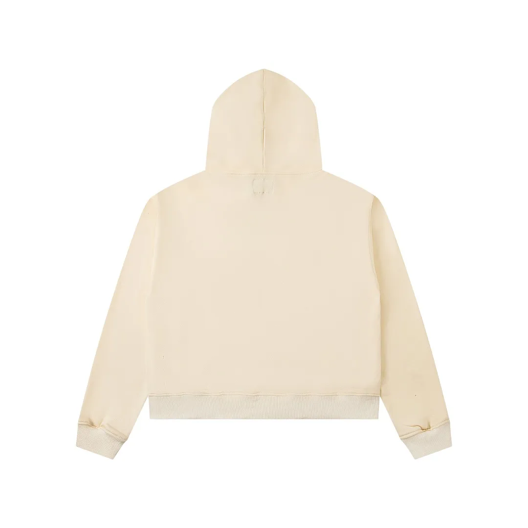 G06# GodSpeed ​​white ink direct spray sweatshirt Size S-XL Wash black P236 Apricot P226