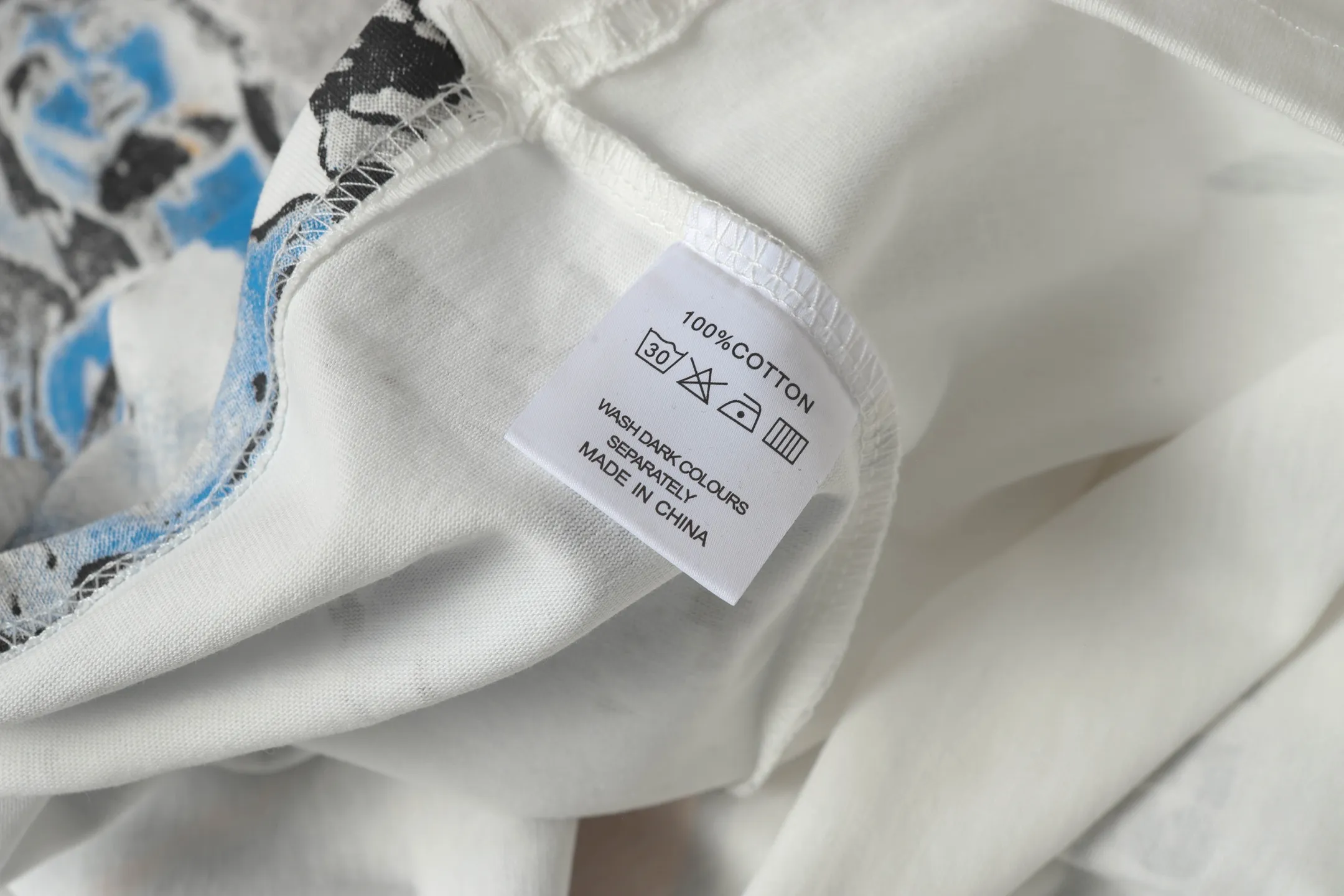 5010#apricot/white｜P104 Godspeed cross-border American rock and roll street washed retro style short-sleeved T (craft printing) fabric (fabric): 32-count combed double yarn 240 grams weight code number (size): S-M-L-XL color (colour): white, apricot,