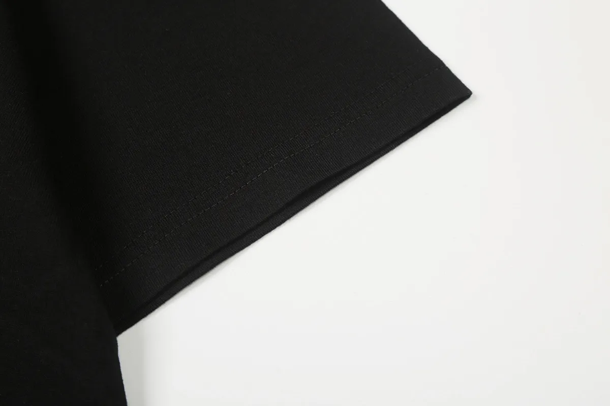 6845# P112 Hellstar American fashion high street pure cotton loose short-sleeved T-shirt Color: White Black Size: S M L XL