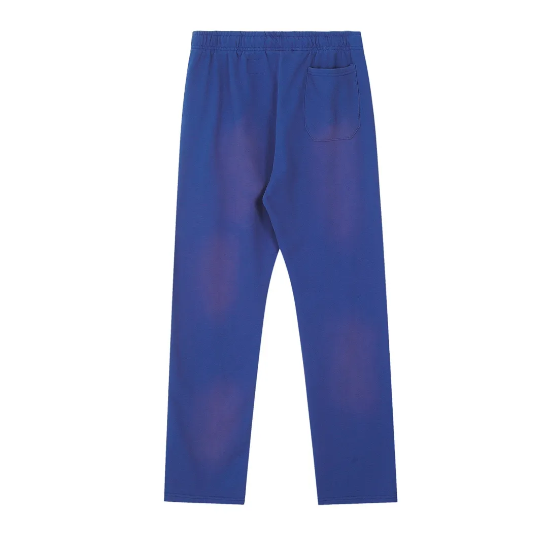 P210 Hellstar Studios Gel Sweatpants Blue pure cotton high-quality sweatpants color (color): Vintage BLUE (washed blue) Size (size): S, M, L, XL