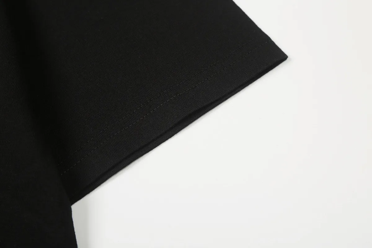 6764# P116 Hellstar American fashion high street pure cotton loose short-sleeved T-shirt Color: Black Size: S M L XL