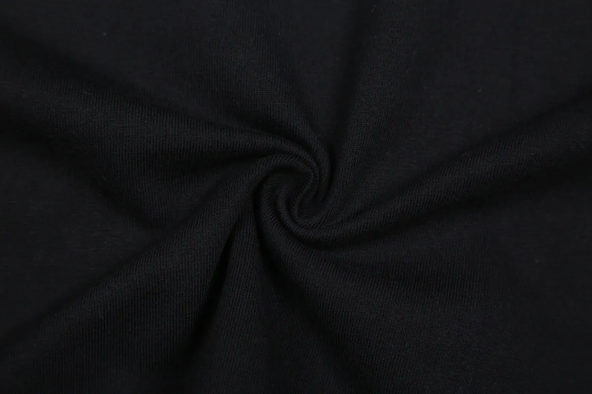 6670# P116 Hellstar American fashion high street pure cotton loose short-sleeved T-shirt Color: Black Size: S M L XL