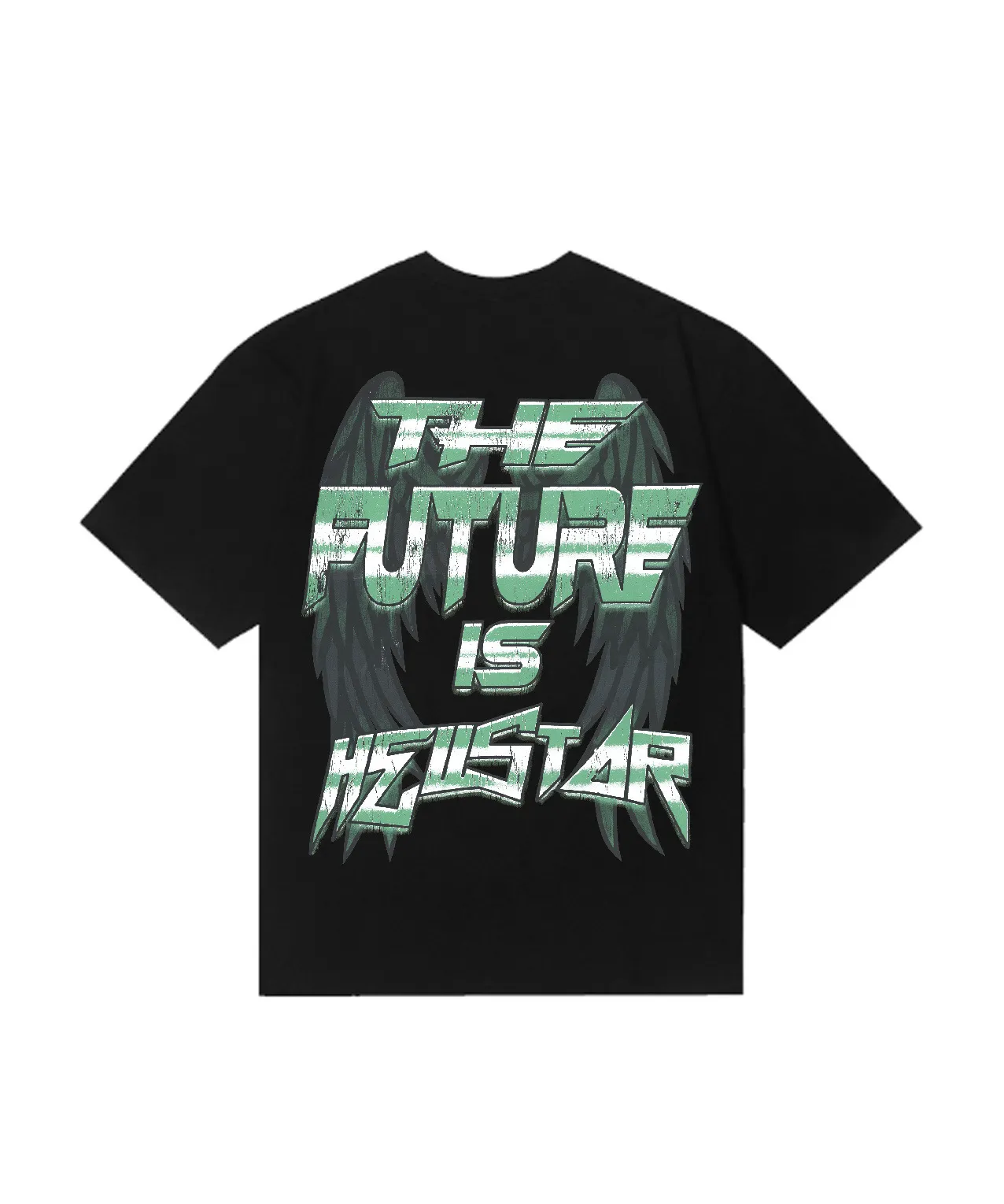 6840# P116 Hellstar American fashion high street pure cotton loose short-sleeved T-shirt Color: Black White Apricot Code Number: S M L XL